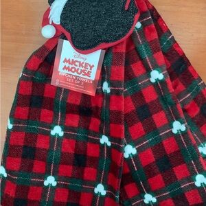 Disney Mickey Mouse Red and Black Towel Set